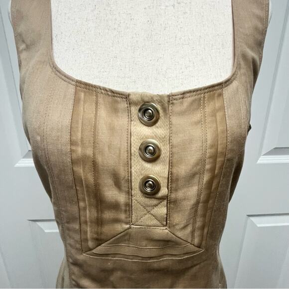 Badgley Mischka Wool Dress Academia Minimalist Quiet Luxury Women's Size 6 - Picture 2 of 9